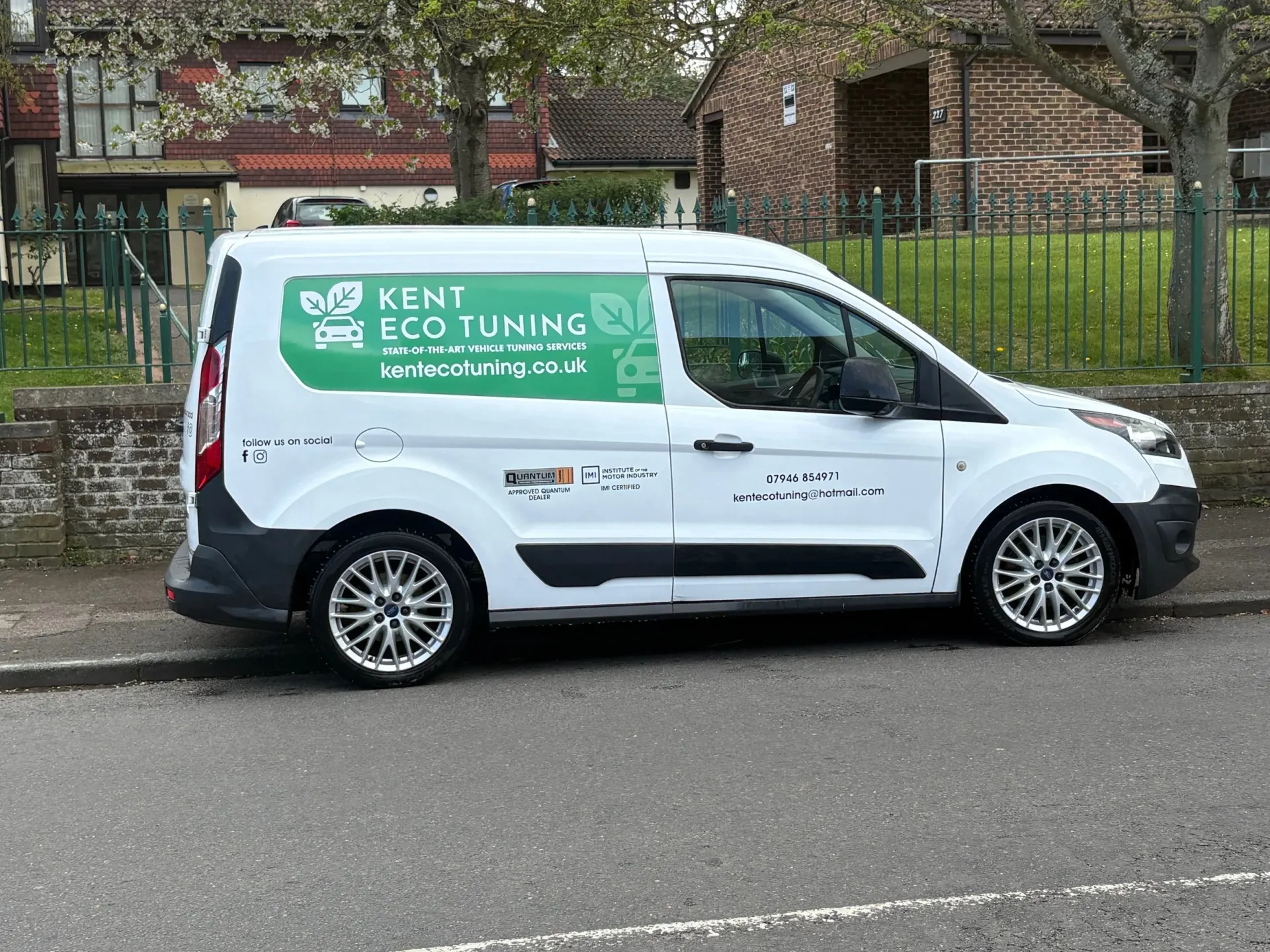 Kent Eco Tuning mobile remapping service van serving Medway and Kent.